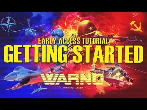 warno tips|GETTING STARTED TUTORIAL! .